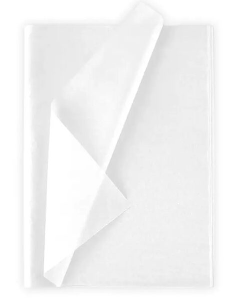 Papier Soie 50 x 70 cm Blanc