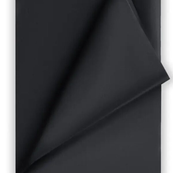 Papier Soie 50 x 70 cm Noir