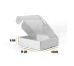 Boite Valise 17x14x6 Carton blanc – Image 3