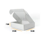 Boite Valise 21x15x7 Carton blanc – Image 4