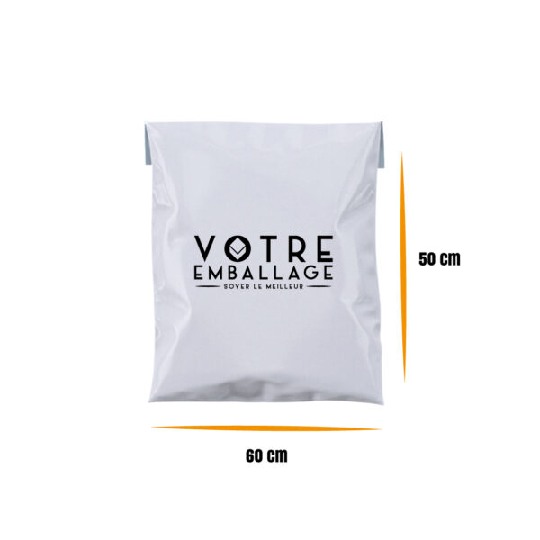 Sachet E-commerce 50x60 en Blanc