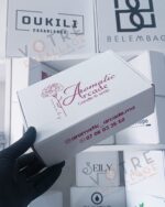 Boite Valise 21x15x7 Carton blanc – Image 3