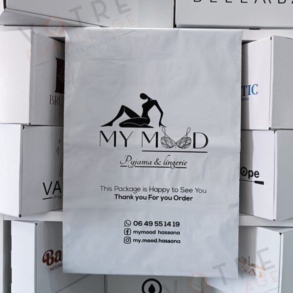 Sachet E-commerce 40x50 en Gris Clair