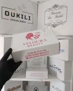 Boite Valise 21x15x7 Carton blanc – Image 2