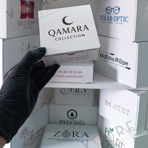 Boite Valise 11X11X5 Carton blanc