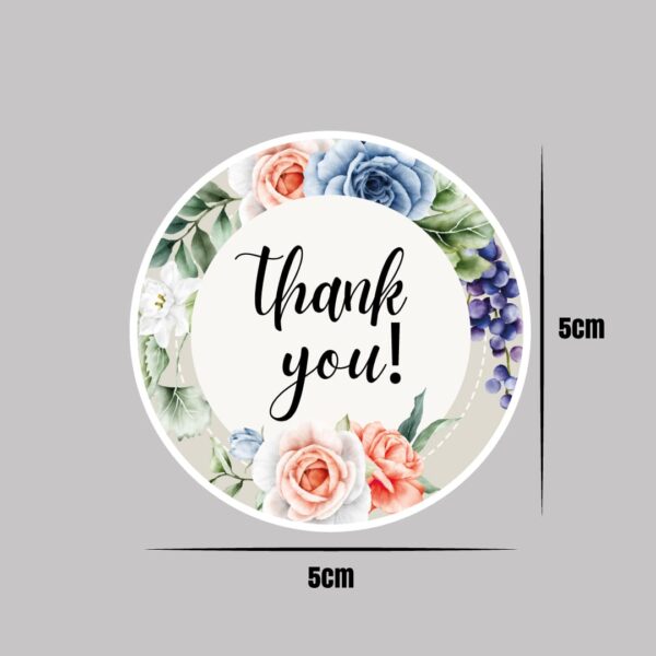 Etiquettes Autocollantes Rondes 5x5cm M2 - 80 PCS