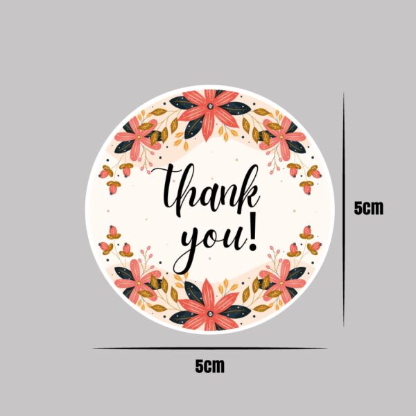 Etiquettes Autocollantes Rondes 5x5cm M3 - 80 PCS